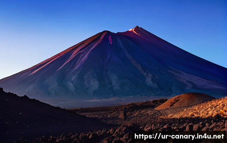 카나리아제도 유명 관광지 - **Majestic Mount Teide National Park at Dawn**
"An awe-inspiring, panoramic photograph capturing...